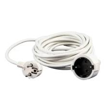 Удлинитель 3 м 1 розетка с/з Electraline 01638 (белый)