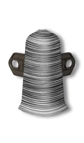 Угол наружный для плинтуса Идеал Деконика 55 мм 187 Алюминий темный