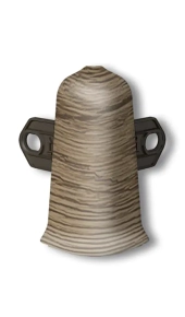 Угол наружный для плинтуса Идеал Деконика 55 мм 211 Дуб рустик