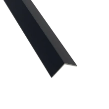 Уголок алюминиевый Profiling 20х20 черный (матовый) 3 м