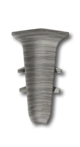 Угол внутренний для плинтуса Идеал Деконика 55 мм 210 Дуб пепельный