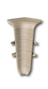 Угол внутренний для плинтуса Идеал Деконика 55 мм 213 Дуб северный