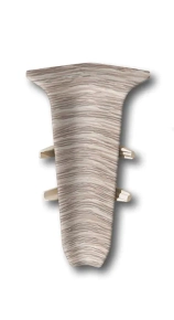 Угол внутренний для плинтуса Идеал Деконика 55 мм 229 Дуб латте