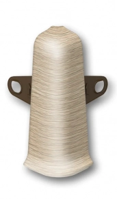 Угол наружный для плинтуса Идеал Деконика 70 мм 213 Дуб северный