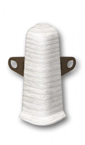 Угол наружный для плинтуса Идеал Деконика 70 мм 265 Клен патина