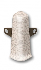 Угол наружный для плинтуса Идеал Деконика 70 мм 274 Сосна северная