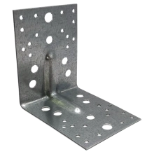 Крепежный уголок усиленный KUU 130х130х100 мм (толщина 1,8-2 мм)