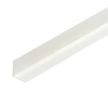 Уголок ПВХ Идеал 40х40 мм белый 2,7 м