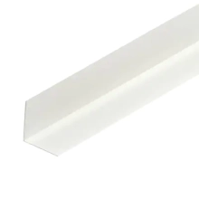 Уголок ПВХ Идеал 50х50 мм белый 2,7 м