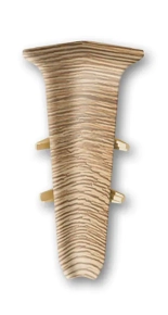 Угол внутренний для плинтуса Идеал Деконика 70 мм 221 Дуб Янтарный