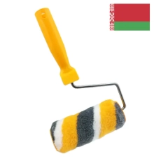 Валик с ручкой малярный ВН-150 "New" (3-х цветный) арт. 2.132-01