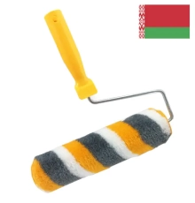 Валик с ручкой малярный ВН-250 ворс 11 мм "New" (3-х цветный) арт. 2.132-03