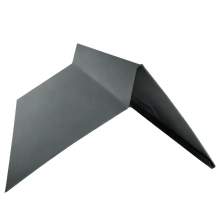 Ветровая планка на гибкую кровлю 70х70х2000 мм RAL 7024 (серый)