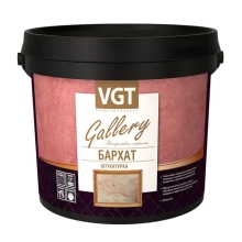 Штукатурка декоративная VGT Бархат, 5 кг