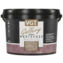 Краска VGT фактурная (белая) 18 кг