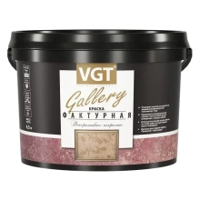 Краска VGT фактурная (белая) 4,5 кг