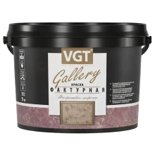 Краска VGT фактурная (белая) 9 кг
