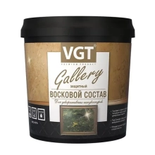Защитный восковой состав VGT для декоративных штукатурок 0,9 кг