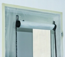 Временная дверь с молнией STORCH U-тип для малярных работ