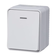 Выключатель 1-кл с подсветкой Systeme Electric AtlasDesign ATN540113 IP54