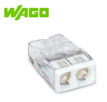 Клемма строительно-монтажная с пастой 2 отверстия Wago 2273-242