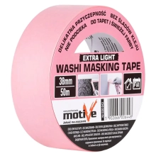 Лента малярная на рисовой бумаге Washi Extra Light Motive 38 мм х 50 м