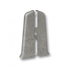 Заглушка для плинтуса Идеал Деконика 70 мм 547 Лофт светло-серый