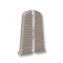 Заглушка для плинтуса Идеал Деконика 70 мм 215 Дуб снежный