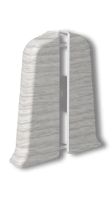 Заглушка для плинтуса Идеал Деконика 55 мм 265 Клен патина