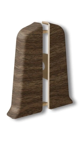 Заглушка для плинтуса Идеал Деконика 55 мм 291 Орех