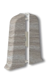 Заглушка для плинтуса Идеал Деконика 55 мм (294, орех антик)