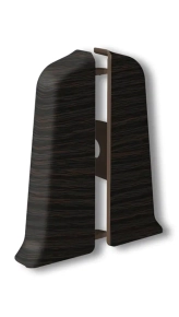 Заглушка для плинтуса Идеал Деконика 55 мм (303, венге темный)