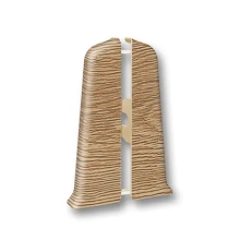 Заглушка для плинтуса Идеал Деконика 70 мм 221 Дуб Янтарный