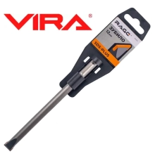Зубило мини плоское твердосплавное SDS-plus 12х160 мм VIRA 558212