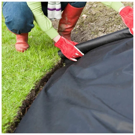 Геотекстиль TECHNOHAUT GEO-60 черный 70 м²