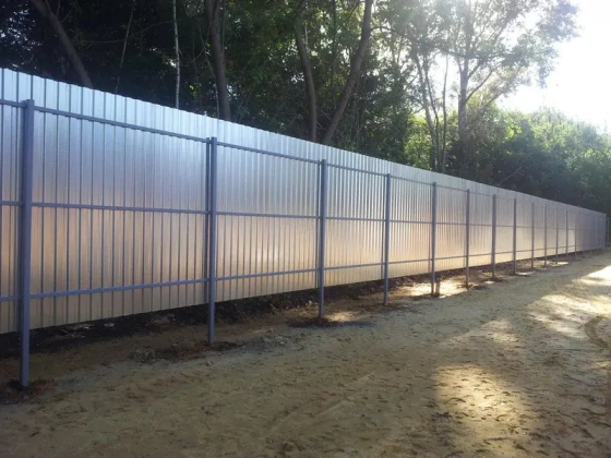 Профнастил оцинкованный С-8 0,35 мм 1,5 м