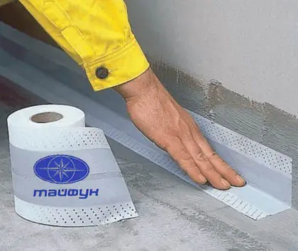 Гидроизоляционная эластичная лента Тайфун Мастер 10 м