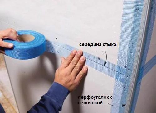 Лента для швов KNAUF Аквапанель. Длина 50 м. Ширина 100 мм. РФ.