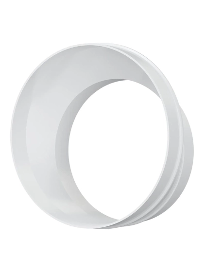 Переход (редуктор) пластиковый круглый 150/125 мм 12,515РЭП