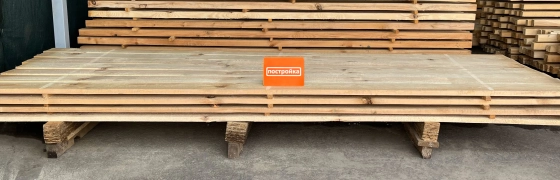 Доска обрезная 150х25х3000 мм сорт 2-3