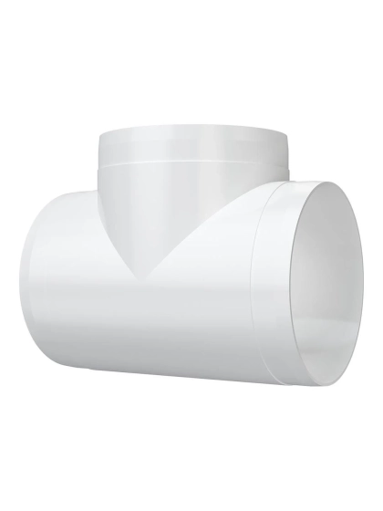 Тройник для круглых воздуховодов 150 мм 15ТП