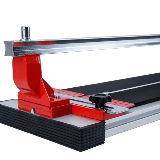 Плиткорез ручной рельсовый 1200 мм, 6 подшипников, DERZHI (187693)