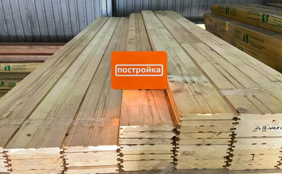 Имитация бруса хвойная 20х155х3000 мм сорт АВ
