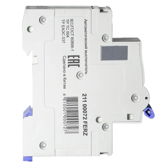 Автоматический выключатель DrFERZ FMB-C 6kA 2P 16A тип С (00072)