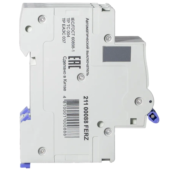 Автоматический выключатель DrFERZ FMB-C 6kA 3P 32A тип С (00088)