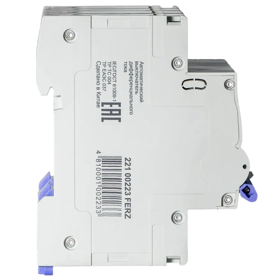 Дифавтомат DrFERZ FMO-EL-3P+N 6kA 32A/30mA тип AC (00223)
