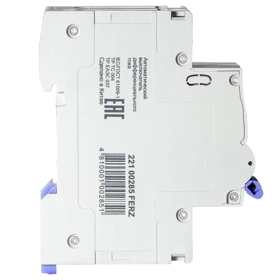 Дифавтомат DrFERZ FMO-EM-1P+N 10kA 16A/30mA тип А (00285)