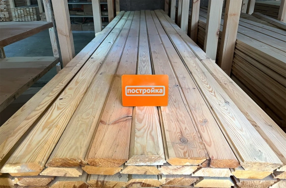 Имитация бруса наружная хвойная 35х126х6000 мм сорт АВ