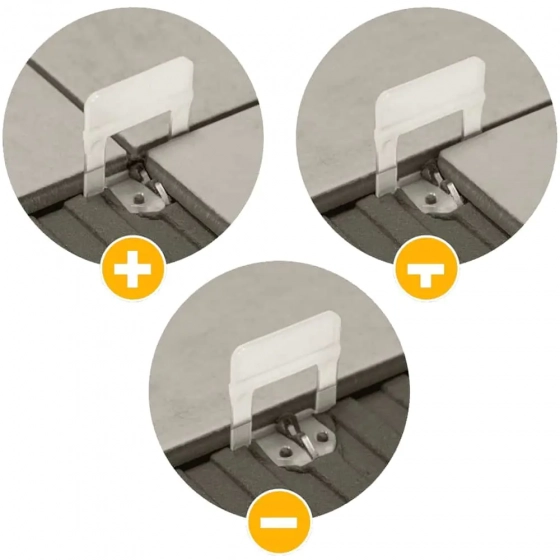 Основа для укладки плитки DLS 1,5 мм СВП 100 шт