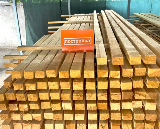 Брусок нестроганный 50х40х3000 мм Сорт 2-3